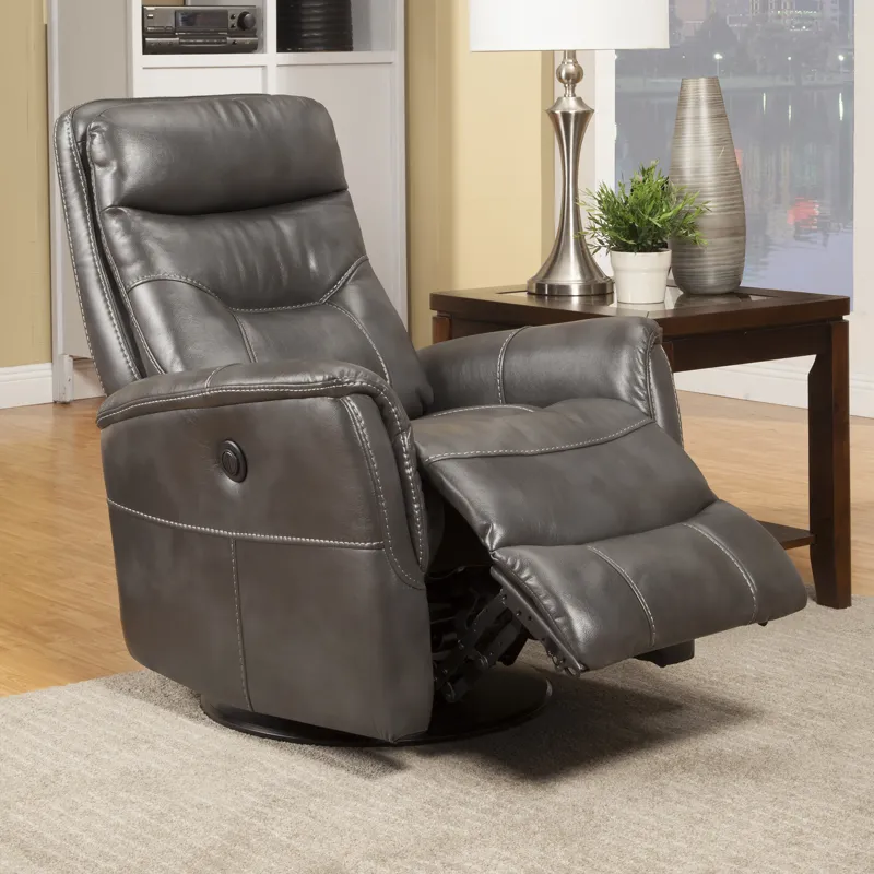 Gemini Flint Power Swivel Glider Recliner Two Pack