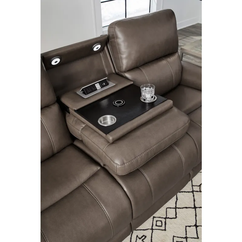 Hancock Bette Hazel Zero Gravity Power Reclining Sofa and Loveseat
