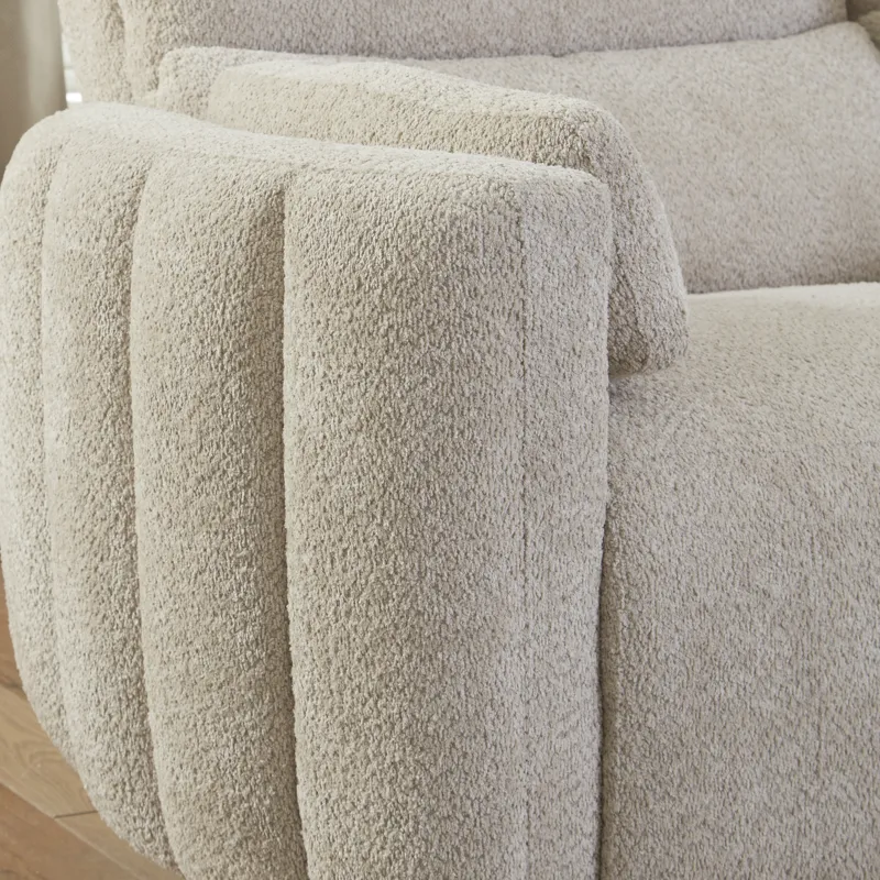 Modesto Buttercream 6 Piece Modular Power Reclining Sectional with Power Adjustable Headrests