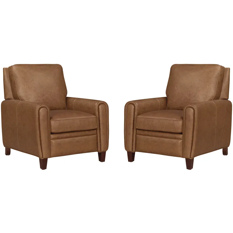 Clifton Renaissance Cinnamon Pushback Recliner Two Pack