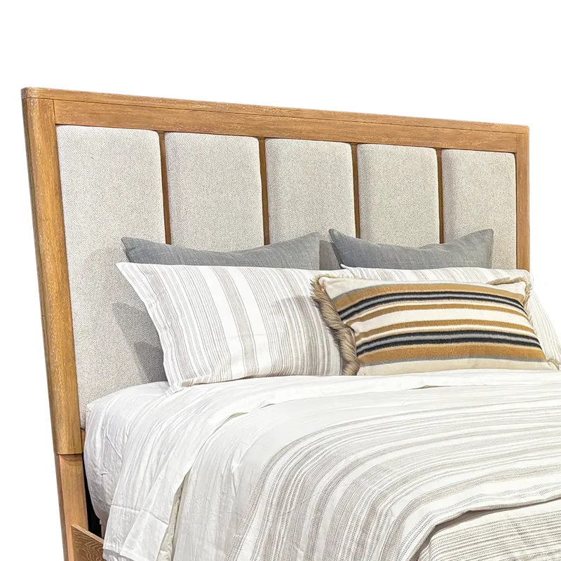 Escape Bedroom Queen Panel Bed with Dresser and Mirror