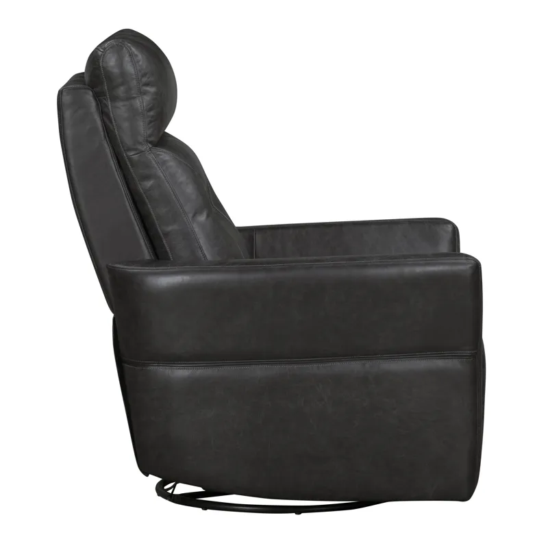 Remmington Vintage Slate Power Swivel Glider Recliner P2