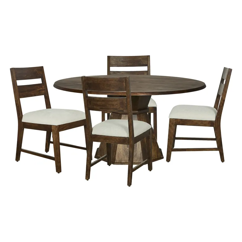Portico Dining Dining Table with 4 Ladderback Chairs