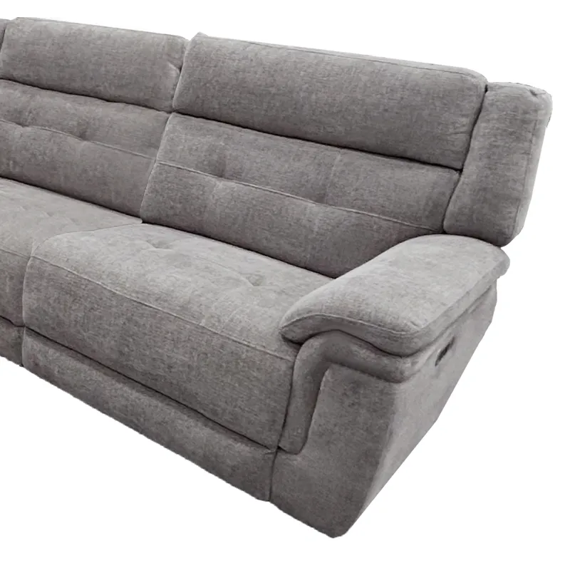 Richland Bristol Grey Power Right Arm Facing Recliner