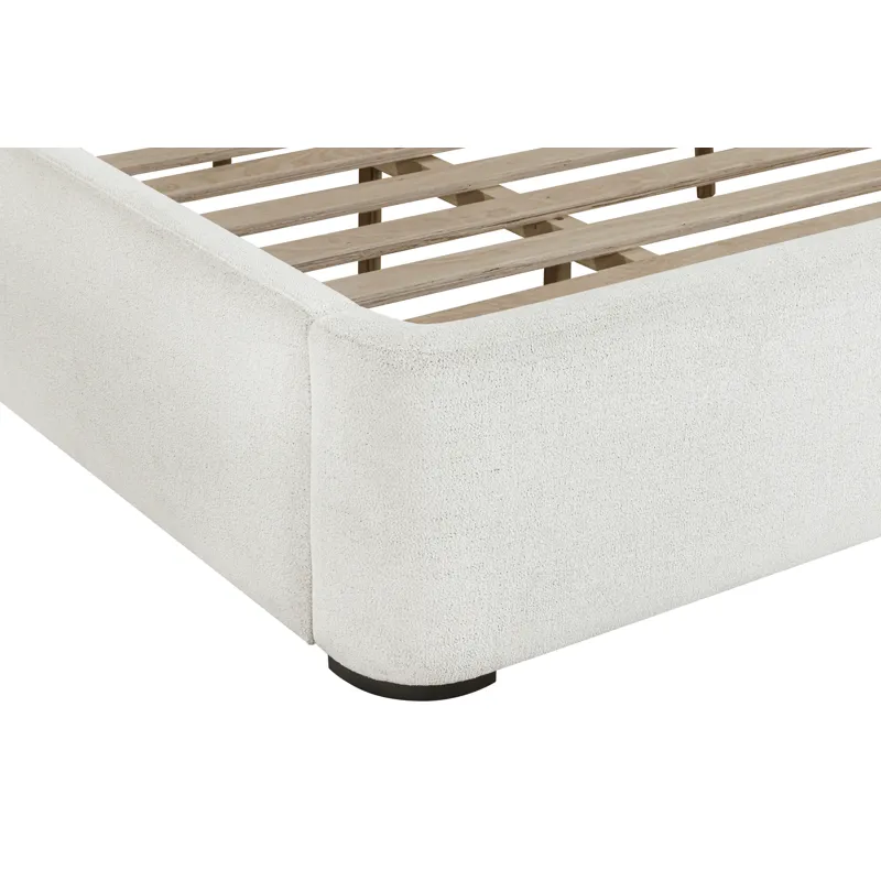 Giorgio Dreamy Linen Queen Bed with Speakers
