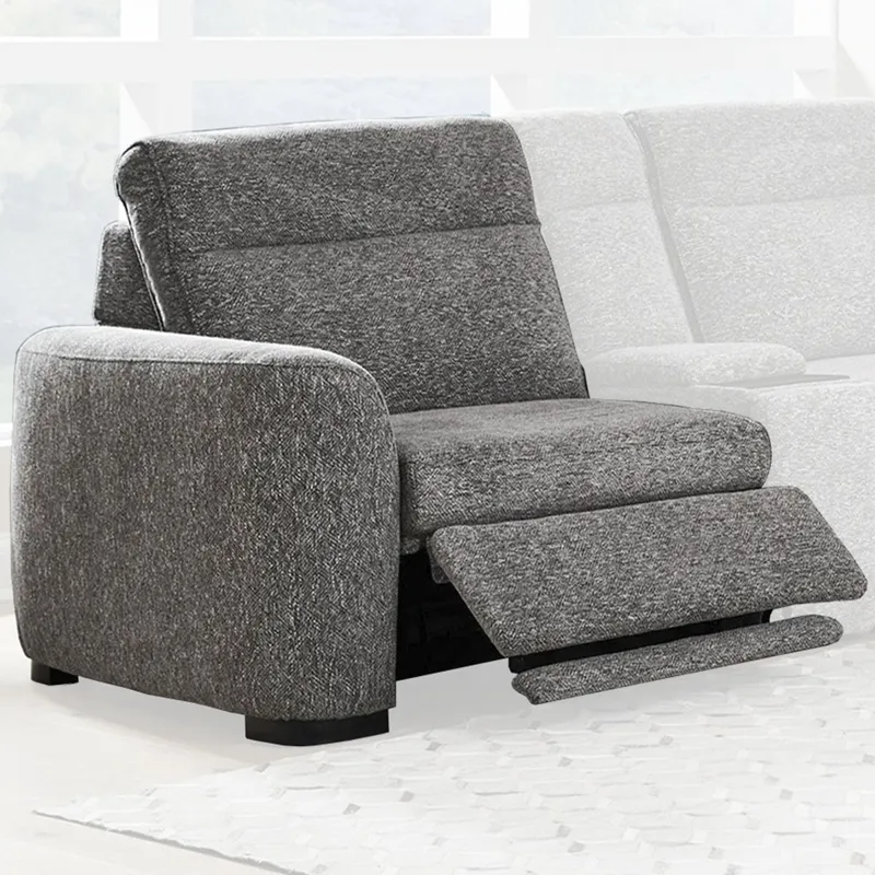 Kline Nightfall Power Left Arm Facing Recliner P1