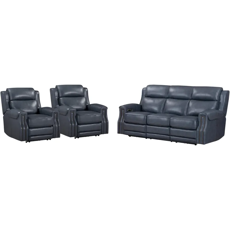 Hensley Marina Dream Power Reclining Sofa and 2 Recliners