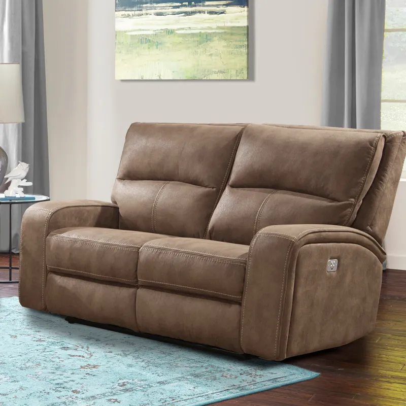 Polaris Kahlua Power Reclining Sofa Loveseat and Recliner
