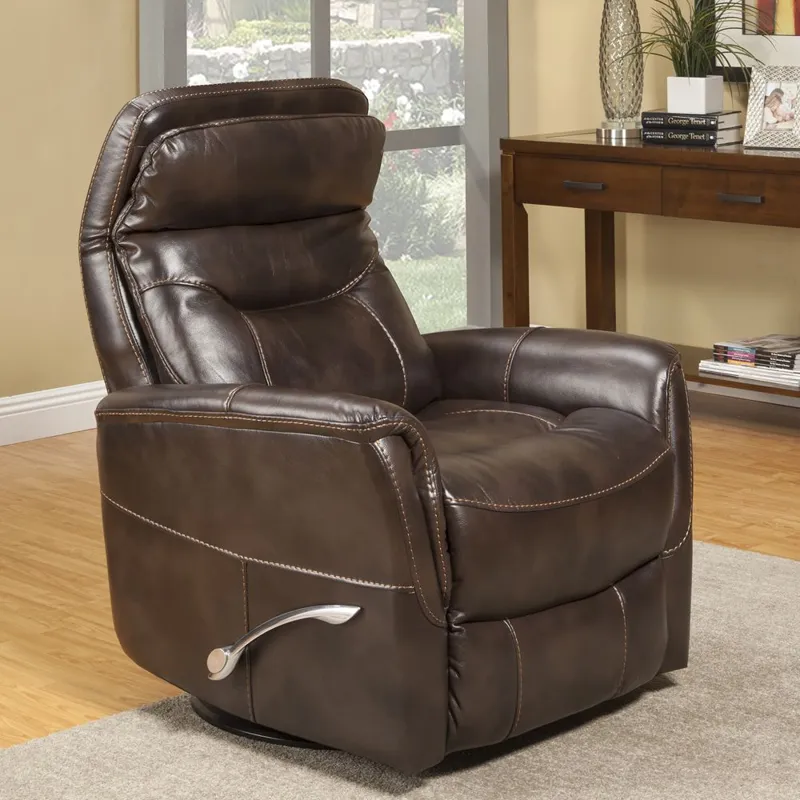 Gemini Truffle Swivel Glider Recliner Two Pack