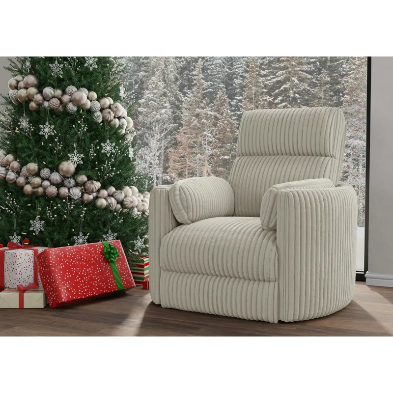 Radius Mega Ivory Power Reclining Sofa Loveseat and Recliner