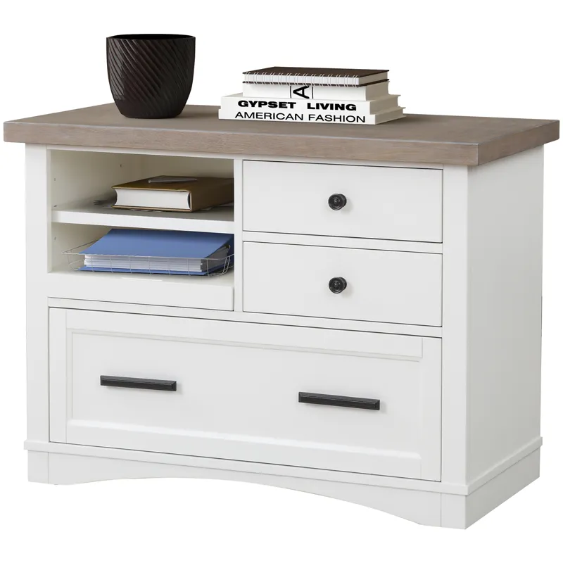 Americana Modern Cotton Functional File with Power Center