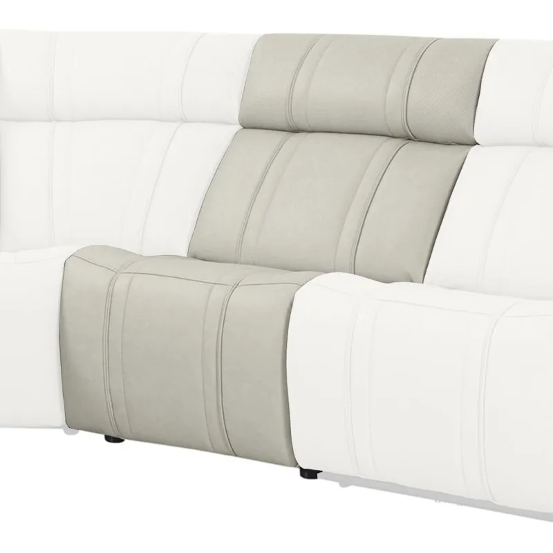 Sausalito Platinum Envy Armless Chair