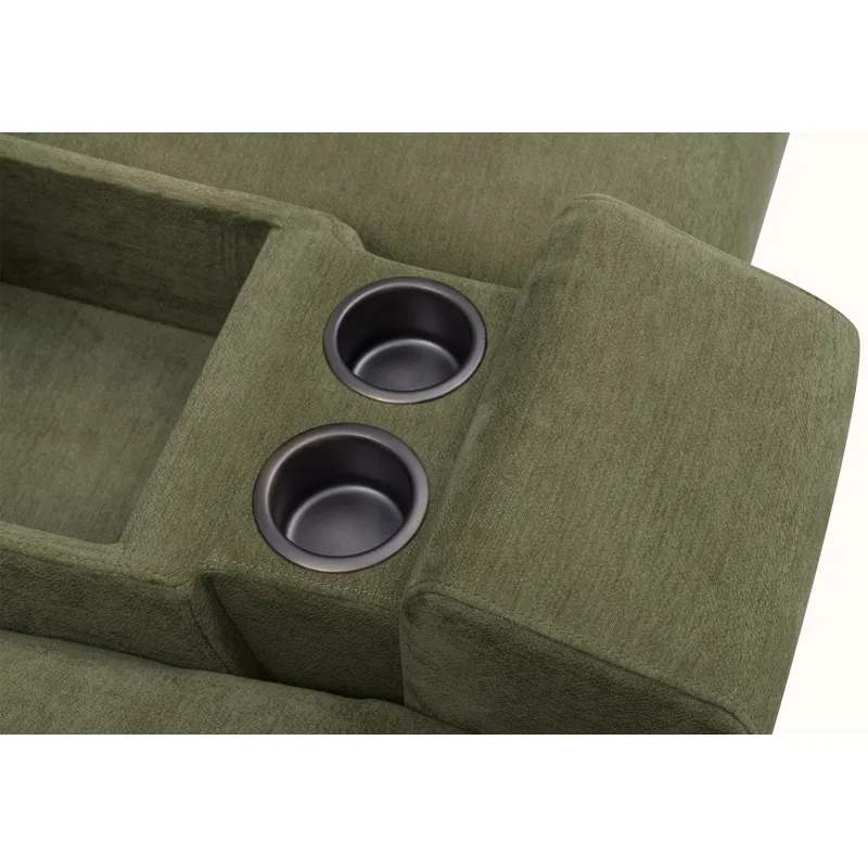 Traxton Jasper Moss Power Zero Gravity Sofa Loveseat and Recliner