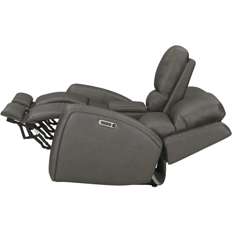 Belmont Autumn Fog Zero Gravity Power Reclining Sofa and Loveseat