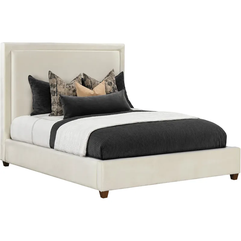 Kimberly Mystical Linen King Bed 6/6