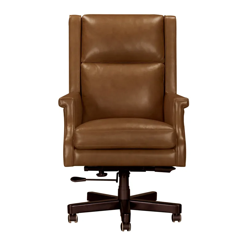 Dc132 Renaissance Chestnut Leather Desk Chair