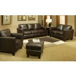 Catalina Leather Ottoman