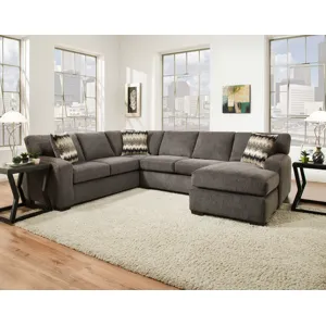 2-pc. Sectional Perth Smoke - Right Side Facing Chaise
