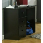 3 Drawer Desk - Black