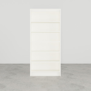 67" 6 Shelves Bookcase - Rockport White
