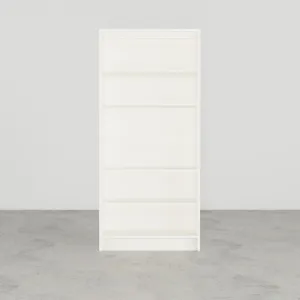 67" 6 Shelves Bookcase - Rockport White