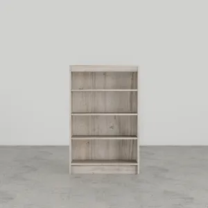48" 4 Shelves Bookcase - Frosted Pine