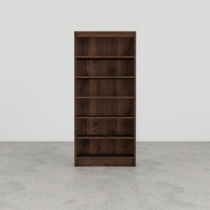 67" 6 Shelves Bookcase - Aspen Oak