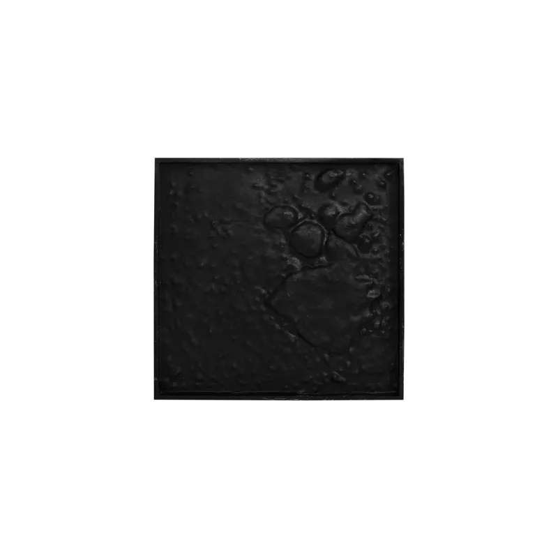 Splotch Wall Art, Square, Gold Leaf
