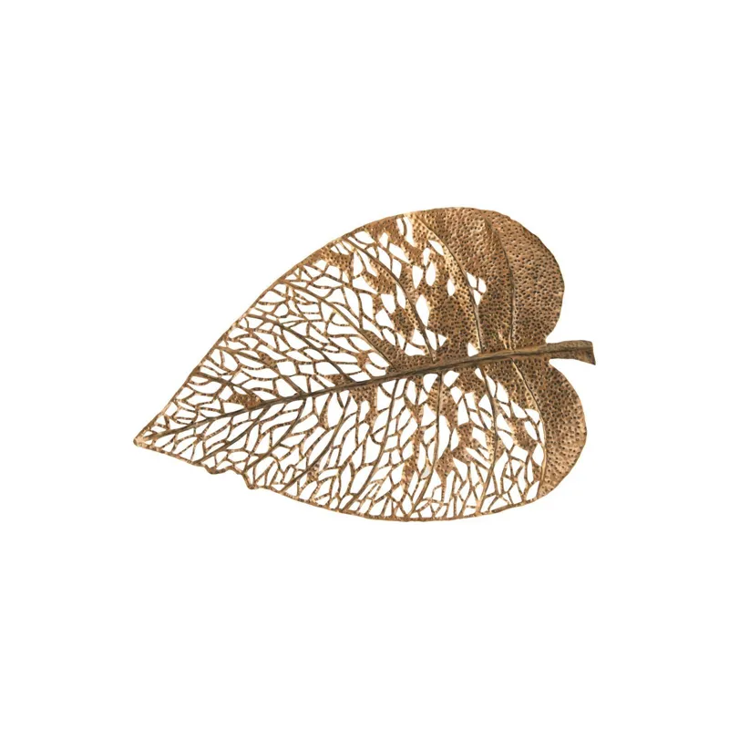 Birch Leaf Wall Art, Copper, Large