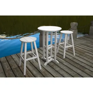 Traditional 24" Round Bar Table