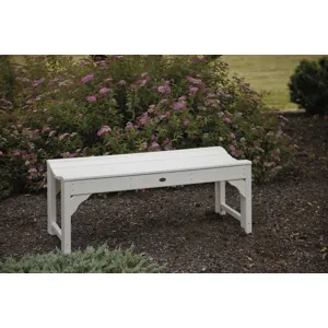 Traditional Garden 48" Backless Bench
