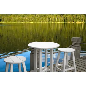 Traditional 24" Round Counter Table