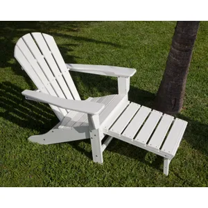 Palm Coast Ultimate Adirondack with Hideaway Ottoman