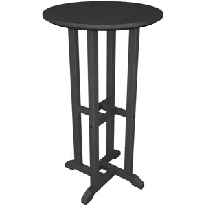Traditional 24\" Round Bar Table
