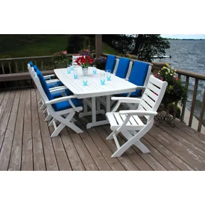 Nautical 37" x 72" Dining Table