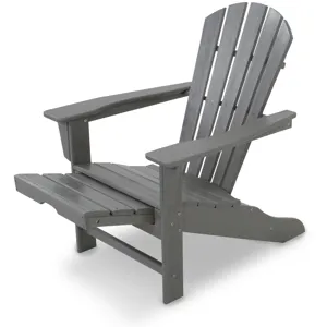 Palm Coast Ultimate Adirondack with Hideaway Ottoman