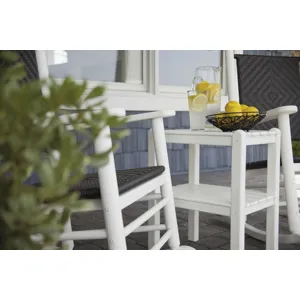 Two Shelf Side Table