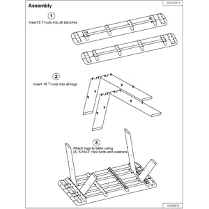 Park 72" Picnic Table