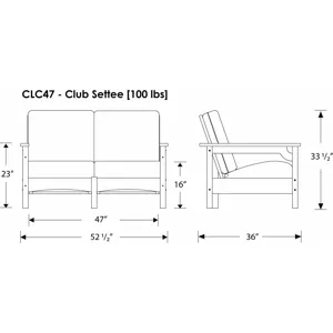 Club Settee