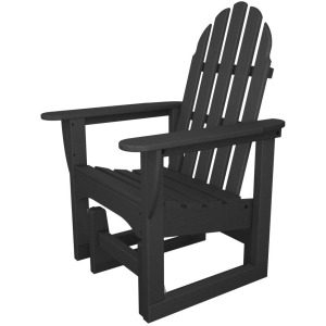 Classic Adirondack Glider Chair