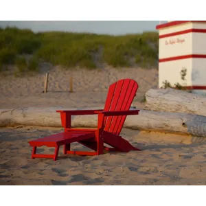 Palm Coast Ultimate Adirondack with Hideaway Ottoman