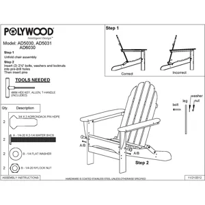 Classic Folding Adirondack