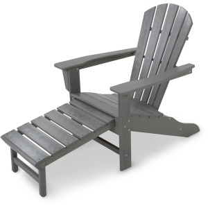 Palm Coast Ultimate Adirondack with Hideaway Ottoman