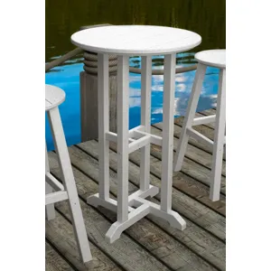 Traditional 24" Round Bar Table