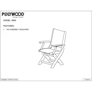 Coastal Folding Chair