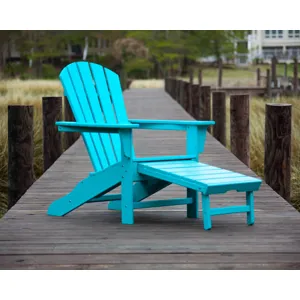 Palm Coast Ultimate Adirondack with Hideaway Ottoman