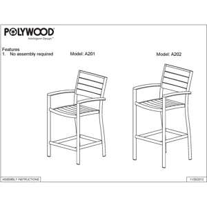 Euro Bar Arm Chair