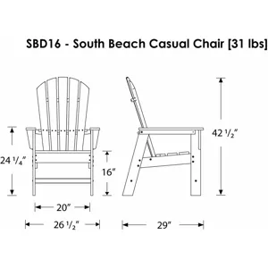 South Beach Dining Chair