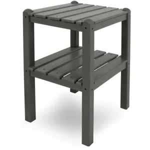 Two Shelf Side Table