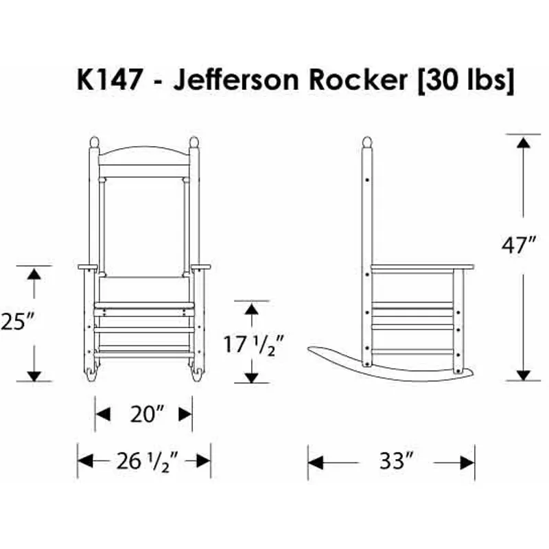 Jefferson Woven Rocker